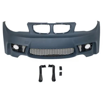Przedni zderzak sport zestaw z grillem BMW 1 E81 E82 E87 E88 2004-2011