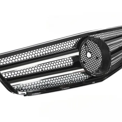 Grill Mercedes C-Klasa W204 / S204 2007–2014 Sport Black Chrome CL Style