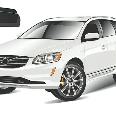 Zasłonki osłony tylnych szyb VOLVO XC60 2008-2017