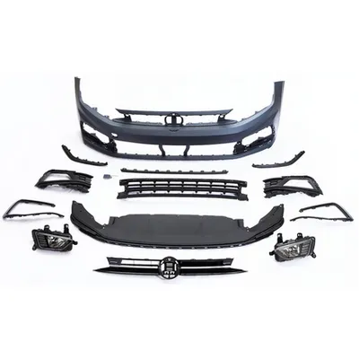Przedni zderzak sport Grille Lampy przeciwmgielne VW POLO VI 2017-2020