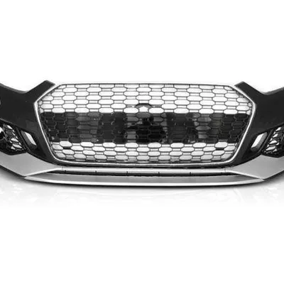 Zderzak audi a5 18- sport chrome silver pdc