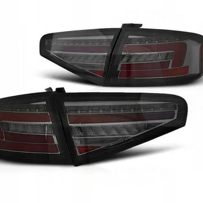 Lampy diodowe smoke dts do Audi A4 b8 12-15 sedan