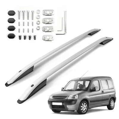 Relingi dachowe Peugeot Partner I M49/M59  1996-2008 Srebrny