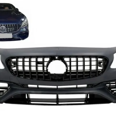 Zderzak mercedes coupe c217 14-21 look s63 blk