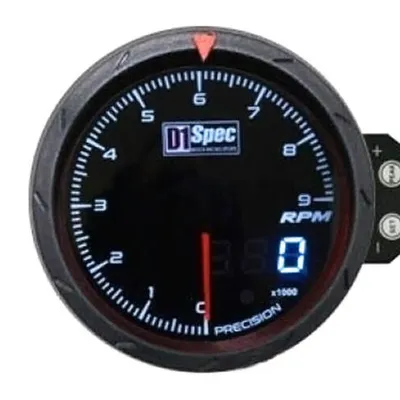 Zegar D1Spec 60mm - Obrotomierz