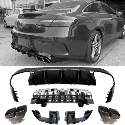 Dyfuzor mercedes e63 amg optik c238 a238 chrome