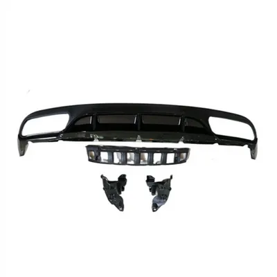 Tylny dyfuzor Gloss Black MERCEDES C-Class C205 A205 Cabrio