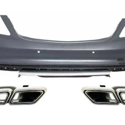 Zderzak tylny mercedes w222 13-17 amg koncówki