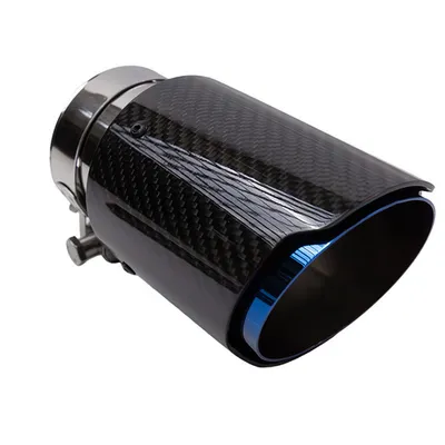 Końcówka Tłumika Typ:11 89mm wejście 70mm Carbon Gloss