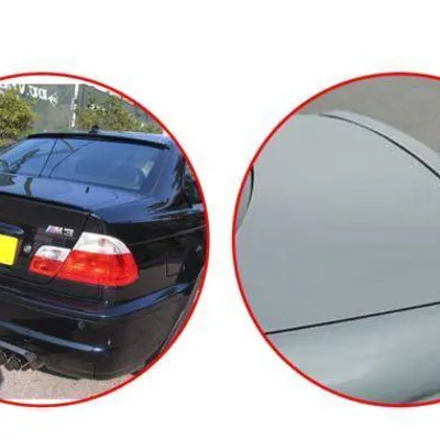 Spoiler na klapę bmw e46 99-02 coupe glossy black