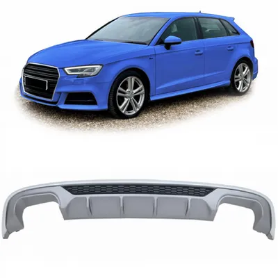 Tylny dyfuzor AUDI A3 Facelift 2016-2020