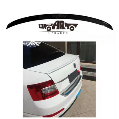 Lotka Lip Spoiler Gloss Black SKODA OCTAVIA III 2014-2016