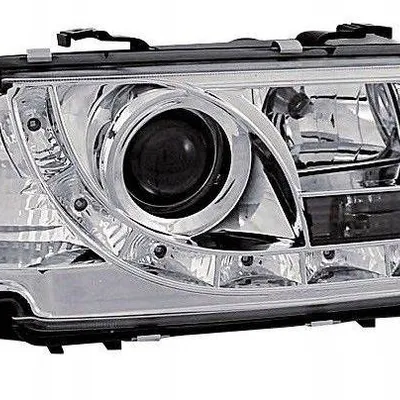 Lampy przednie reflektory Audi 80 B4 CHROM