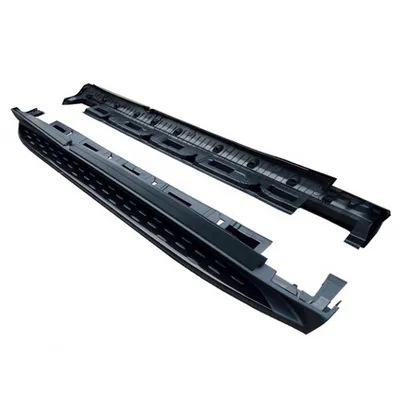 Stopnie boczne z aluminium Black  MERCEDES M-Class (W166) GLE (W166) 2011-obecnie