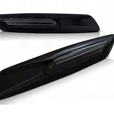 Migacze Bmw E60 E90 E92 E82 Led Black Połysk