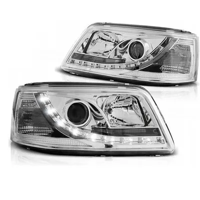 Lampy Reflektory Vw T5 03-09 Daylight Chrome