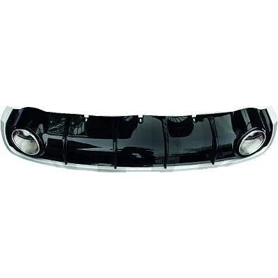 Dyfuzor audi a6 c7 11-14 look rs6 black gloss