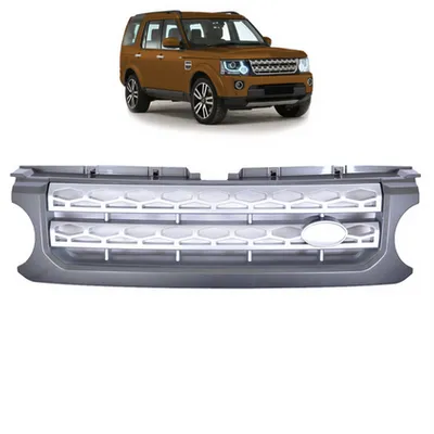 Grill sportowy Grey & Silver LAND ROVER DISCOVERY IV L319 Facelift 2010-2013