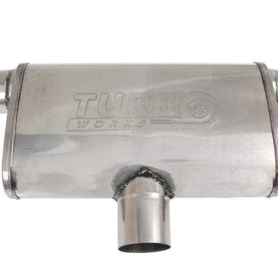 Tłumik Środkowy Tylny 70mm TurboWorks LT 304SS