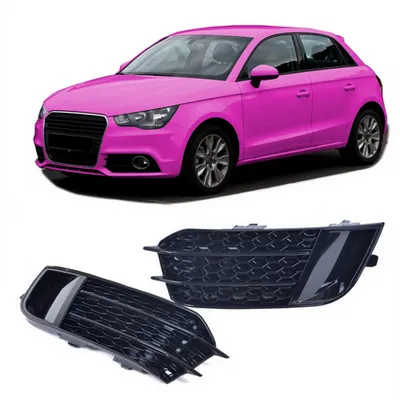 Ramki do halogenów Gloss Black AUDI A1 przed liftem 2010-2015