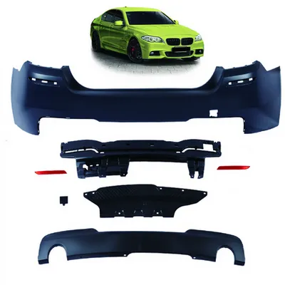 Tylny zderzak sport zestaw z dyfuzorem BMW 5 F10 2010-2017