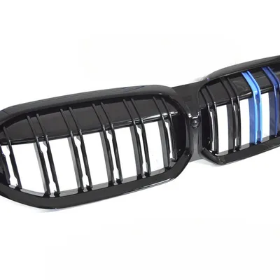 Grill BMW G20 / G21 LCI 2022– Sport Glossy Black Tri-Colour Double Bar