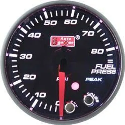 Zegar auto gauge pk 60mm 10 color - fuel pressure