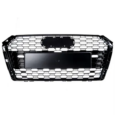 Grill sportowy Gloss Black z PDC AUDI A4 B9 przed liftem 2016-2019