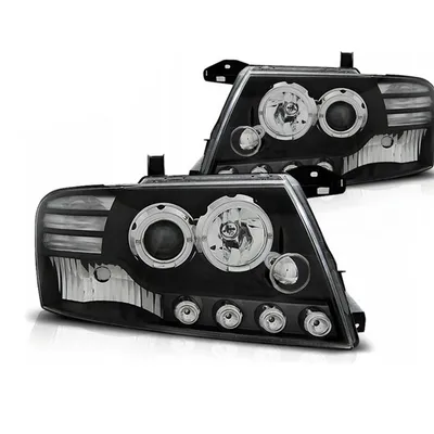 Lampy Nowe Mitsubishi Pajero V60 01-06 Ringi Black