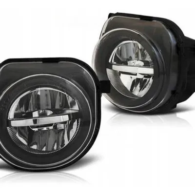 Halogeny Bmw F10, F11, F07 lci 06.13-16 led chrome