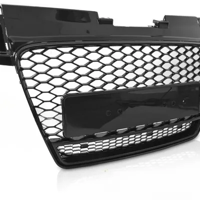 Grill Sport Style Glossy Black Fits Audi TT 8J 06-14