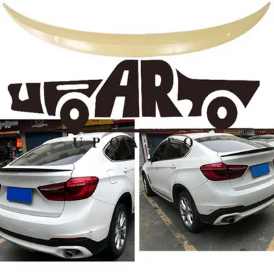 Lotka Lip Spoiler Gloss Black BMW X6 F16 F86 2014-2019