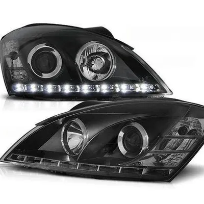 Lampy przednie reflektory Kia Ceed Daylight Black