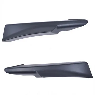 Dokładka przedniego zderzaka Matt Black BMW 3 E90 E91 Facelift 2008-2011