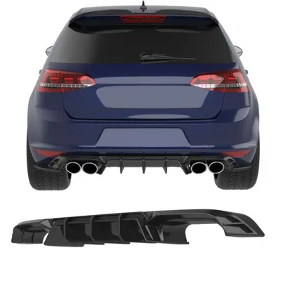 Dyfuzor tylny vw golf 7 vii r 13-16 gloss black