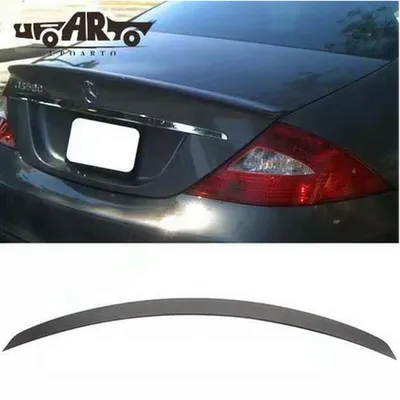 Lotka Lip Spoiler Gloss Black MERCEDES CLS C219 2004-2010