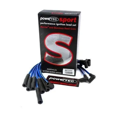 Przewody zapłonowe PowerTEC JEEP WRANGLER GRAND CHEROKEE 4.0 4.2L 86-99 Niebieskie