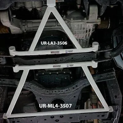Rozpórka Nissan Navara D23 2.5D 4WD 14+ UltraRacing 4-punktowa środkowa dolna Brace