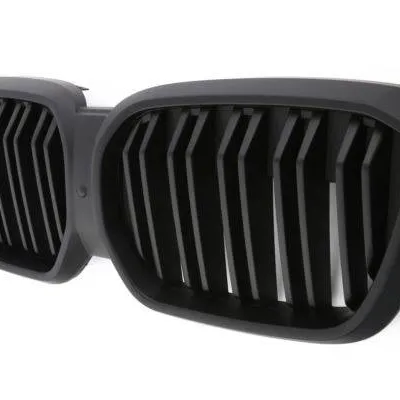 Grill bmw ix3 g08 lci double slat matt black