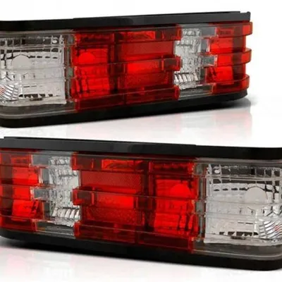 Lampy tylne nowe Mercedes W201 190 82-93 red white