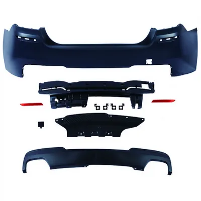 Tylny zderzak sport zestaw z dyfuzorem BMW 5 F10 2010-2017