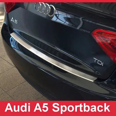 Audi A5 Sportback Nakładka (listwa) ochronna na zderzak tylny