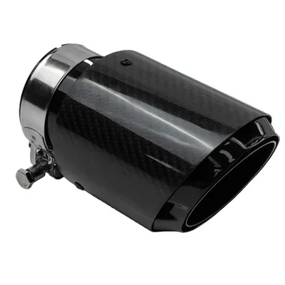 Końcówka Tłumika Typ:55 101mm wejście 70mm Carbon Gloss