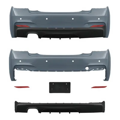 Tylny zderzak sport PDC zestaw z dyfuzorem BMW 2 F22 F23 2013-2020