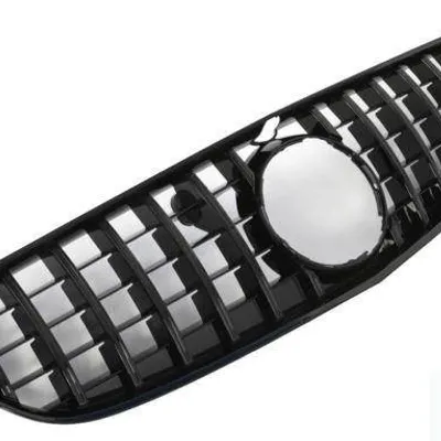 Grill mercedes c217 panamericana look amg gt blk