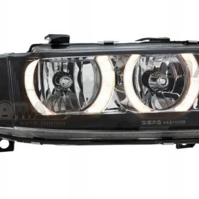 Reflektory lampy przednie Seat Leon Ringi Black