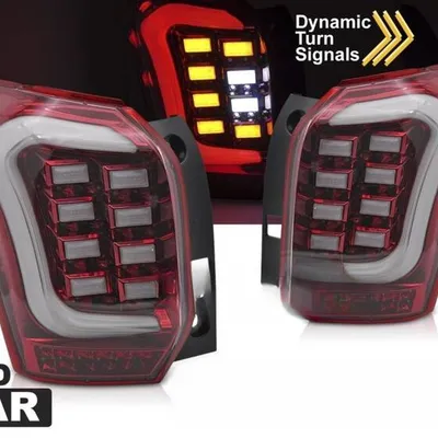 Lampy diodowe Subaru Forester IV 13-18  RED WHITE