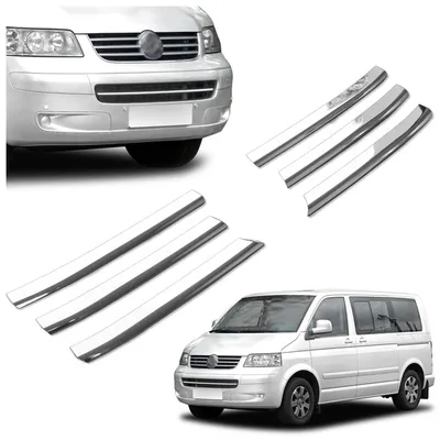 Listwy atrapy przedniej Volkswagen Caravelle PRE-FL 2003-2009