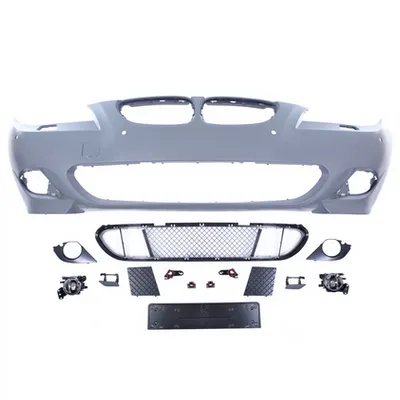 Przedni zderzak sport PDC SRA Lampy przeciwmgielne BMW 5 E60 E61 Facelift 2007-2010