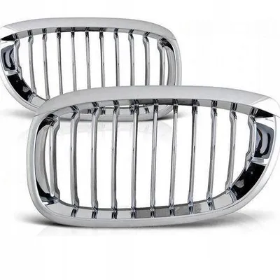 Grill, nerki BMW E46 Coupe 03-06 atrapa CHROM